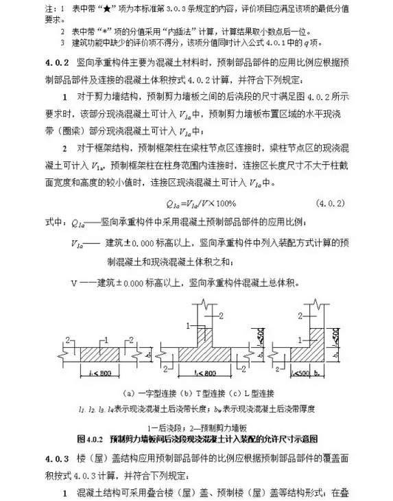 装配式建筑评价标准