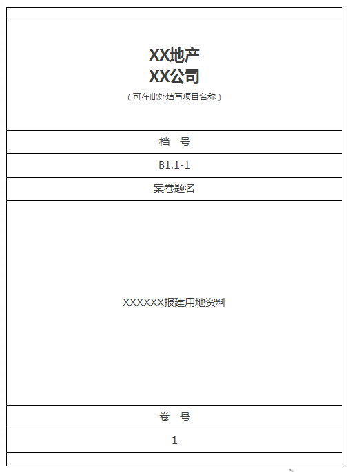 工程档案资料管理