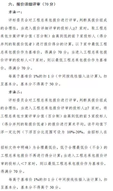 招标评标