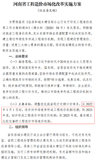 工程量清单